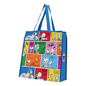 peanuts large recycled shopper tote