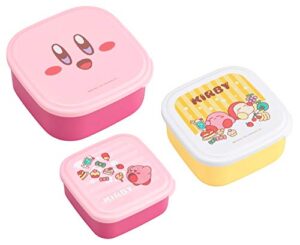 osk kirby’s dream land bento lunch box 3 case set 220ml h/k ssp-31 from japan