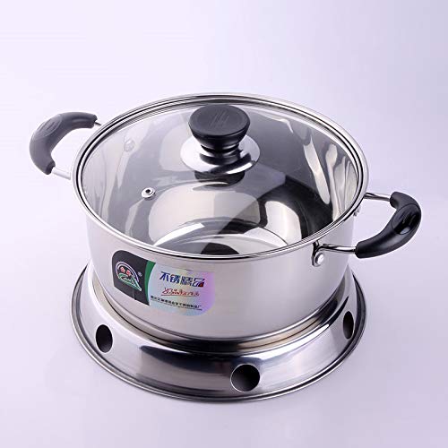 Stainless Steel Wok Rack Round Type Pot Rack Pot Ring Soup Pot Rack Suitable for All Woks