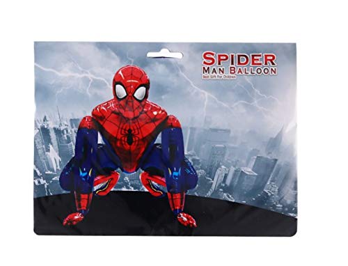 BCD-PRO Superhero Spiderman 3D Stand Balloon Medium Size for Kid Toddler Birthday Decoration