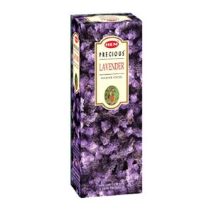 hem lavender incense sticks pack of 120 | natural relaxing | aromatherapy incense for air purifier, mind & spirit & ritualistic fragrance | gift set – (15 gms each)