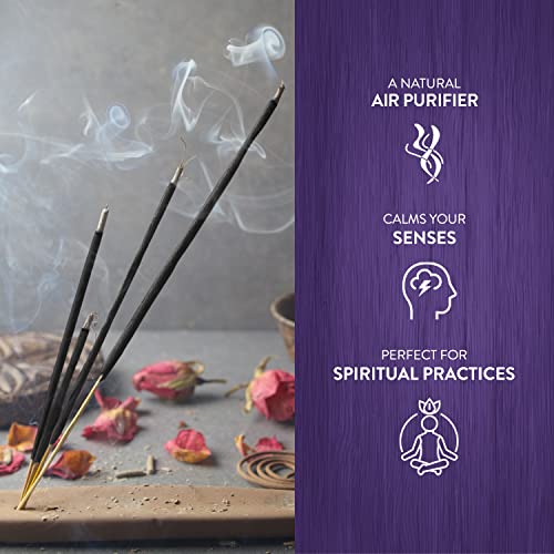 HEM Lavender Incense Sticks Pack Of 120 | Natural Relaxing | Aromatherapy Incense For Air Purifier, Mind & Spirit & Ritualistic Fragrance | Gift Set - (15 gms each)