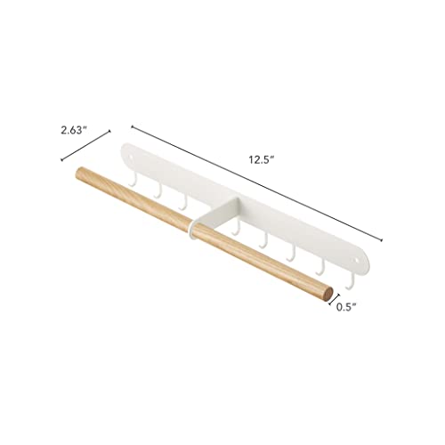 YAMAZAKI home 2513 Wall Accessory Rack, One Size, White