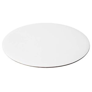 [25pcs] 10" White Cakeboard Round,Disposable Cake Circle Base Boards Cake Plate Platter 10 inch,Pack of 25