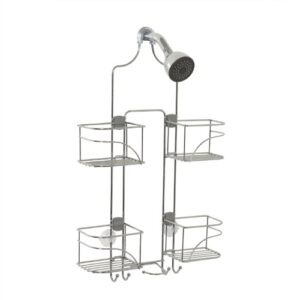 Zenna Home, Chrome Expandable Over-The-Shower Caddy