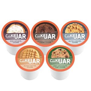 Cookie Jar Coffee Variety Pack Pods for Keurig K Cup Brewers, 40 Count