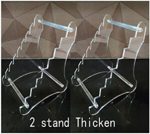 clear knife display rack holder 8 pcs,thickening,2 stand