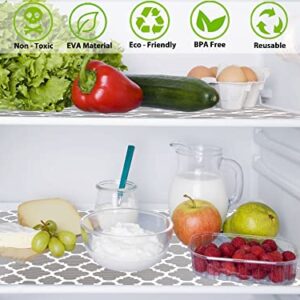 Cabinet Shelf Liner Non Adhesive 10 Inch Wide X 20 Ft Kitchen Drawer Liners Non Slip Waterproof Refrigerator Shelf Liners Thickened Cupboard Liner for Bathroom Pantry