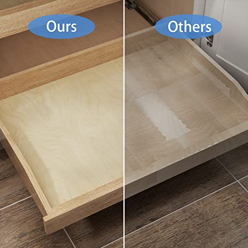 LOVMOR Single Pull Out Cabinet Organizer 26”W x 21”D, Soft Close Slide Out Drawer Storage Shelves for Kitchen, Wood Cabinet Shelf Pull-Out Organizer Storage for Base Cabinet