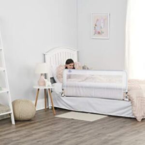 Regalo Hideaway 54-Inch Extra Long Bed Rail Guard, with Reinforced Anchor Safety System