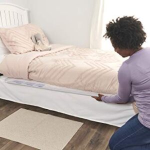 Regalo Hideaway 54-Inch Extra Long Bed Rail Guard, with Reinforced Anchor Safety System