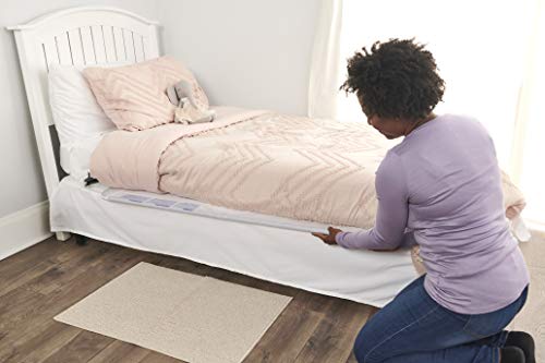 Regalo Hideaway 54-Inch Extra Long Bed Rail Guard, with Reinforced Anchor Safety System