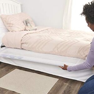 Regalo Hideaway 54-Inch Extra Long Bed Rail Guard, with Reinforced Anchor Safety System