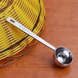 IZELOKAY 401 Coffee Scoop, Stainless Steel 1 Table Spoon