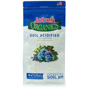 jobe’s organics, 09364, soil additive, soil acidifier, 6lbs, brown