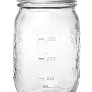Ball 389579 Pint Regular Mouth Mason, 2 Count (Pack of 1), Clear