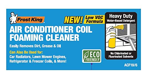 Frost King ACF19 Foam Coil Cleaner, 19Oz, 19 Ounce