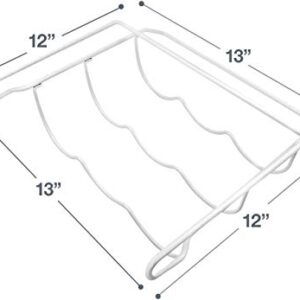 Sorbus® Fridge Wine Rack- Refrigerator Bottle Rack Holds 3 Bottles of Your Favorite Wine or Drink Universal Bottle Holder Will Fit Most Fridges