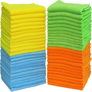 50 pack – simplehouseware microfiber cleaning cloth (12″ x 16″)