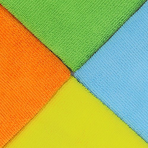 50 Pack - SimpleHouseware Microfiber Cleaning Cloth (12" x 16")