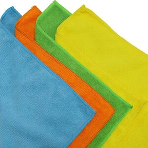 50 Pack - SimpleHouseware Microfiber Cleaning Cloth (12" x 16")