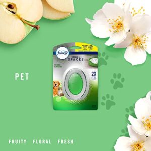 Febreze SMALL SPACES Pet Odor Fighter Air Freshener, Fresh, 3 count