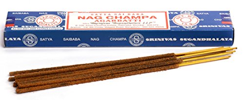 3 Packs Origional Satya Sai Baba Nag Champa Incense Sticks Joss Insence - Insense 15g Box NagChampa Agarbatti