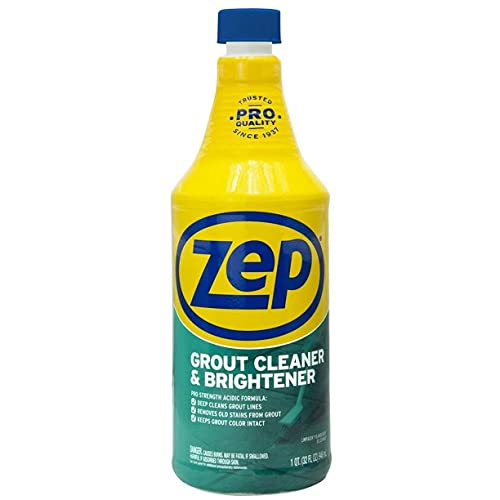 Zep Grout Cleaner and Brightener - 32 ounce (Pack of 2) ZU104632 - Deep Cleaning Pro Formula