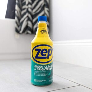 Zep Grout Cleaner and Brightener - 32 ounce (Pack of 2) ZU104632 - Deep Cleaning Pro Formula