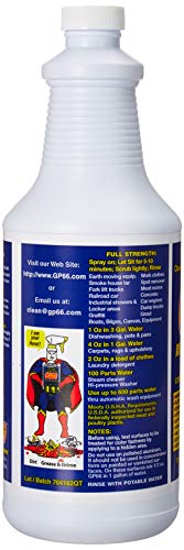 GP66 Green Miracle Cleaner Super Size! (32 oz.) Powerful American Made Heavy Duty All Purpose Cleaner Cleans Over 1,000 Surface Types