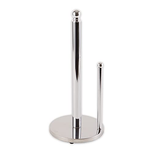 RSVP International Kitchen Collection Countertop Paper Towel Holder, 6x13.75, Chrome