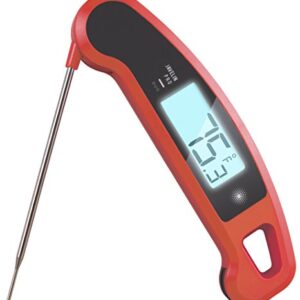 Lavatools Javelin PRO Duo Ambidextrous Backlit Professional Digital Instant Read Meat Thermometer for Kitchen, Food Cooking, Grill, BBQ, Smoker, Candy, Home Brewing, Coffee, and Oil Deep Frying