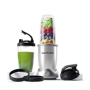 nutribullet n12-1001 10pc single serve blender, includes travel cup, one size, gray