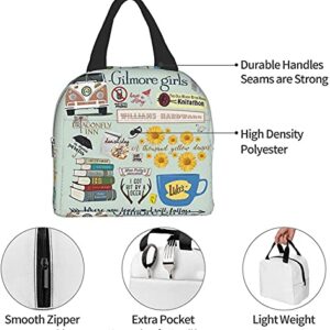 Gilmore Girls Lunch Tote Bag for Women Gifts Fashionable Collapsible Simple Modern DIY Bag Large