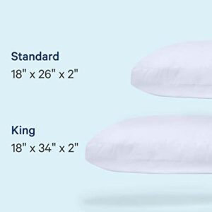 Casper Sleep Essential Pillow for Sleeping, Standard, White