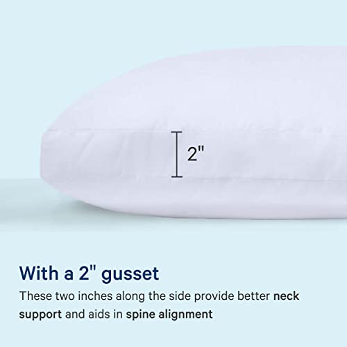 Casper Sleep Essential Pillow for Sleeping, Standard, White