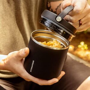 Hydrapeak 18oz Stainless Steel Vacuum Insulated Thermos Food Jar | Kids Thermos for Hot Food and Cold Food, Wide Mouth Leak-Proof Soup Thermos for Adults, 10 Hours Hot and 16 Hours Cold (Sky)