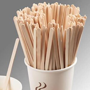 Perfect Stix Wooden Coffee Stirrer Stick, 7-1/2" Length (Pack of 100) - Packaging May Vary