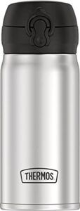 thermos 12oz stainless steel direct drink bottle, stainless