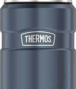 THERMOS Stainless King Vacuum-Insulated Food Jar , 24 Ounce, Slate