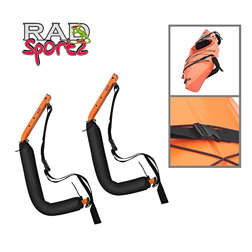 RAD Sportz Wall Hanger Pro Kayak and Stand Up Paddle Board Foam Padded SUP Rack