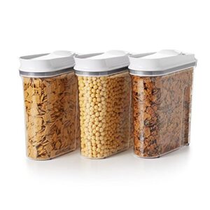 oxo good grips 3-piece pop cereal dispenser set