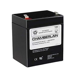 chamberlain / liftmaster / craftsman 4228 replacement battery for battery backup equipped garage door openers (packaging may vary) medium