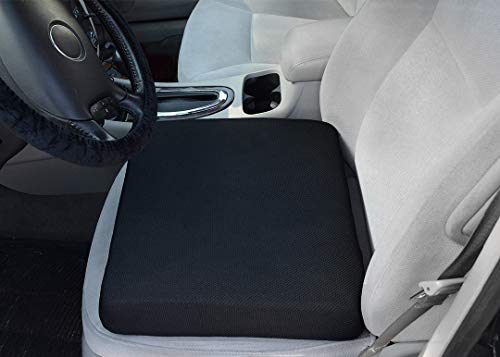 Milliard Memory Foam Seat Cushion Chair Pad 18 x 16 x 3in. with Washable Cover, for Relief and Comfort