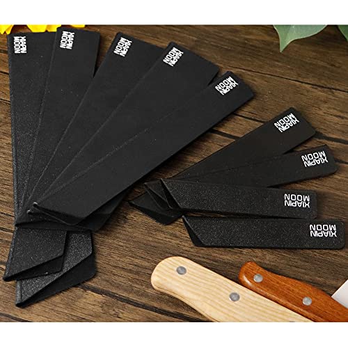 XIAPINMOON 9-Piece Universal Knife Edge Guards ， More Durable, Gentle on Your Blades,BPA-Free Felt Lining Covers Are Non-Toxic and Abrasion Resistant - The chef's first choice - Knives Not Included