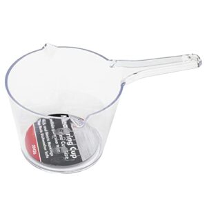 chef craft select plastic measuring cup, 1 cup, clear
