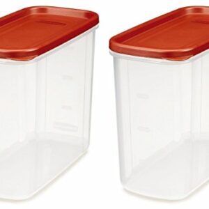 Rubbermaid 16-Cup Dry Food Container (Pack of 2), Clear