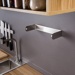 ZUNTO Paper Towel Holder Under Cabinet - Adhsive Paper Towel Rack (No Drilling), Stainless Steel Rustproof, Easy Tear