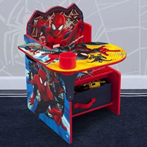 Delta Children Chair Desk With Storage Bin - Greenguard Gold Certified, Spider-Man