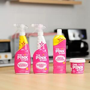 Stardrops - The Pink Stuff - Ultimate Bundle - The Miracle Cleaning Paste, Multi-Purpose Spray, Cream Cleaner, Bathroom Spray (1 Cleaning Paste, 1 Multi-Purpose Spray, 1 Cream Cleaner, 1 Bathroom Foam Cleaner)